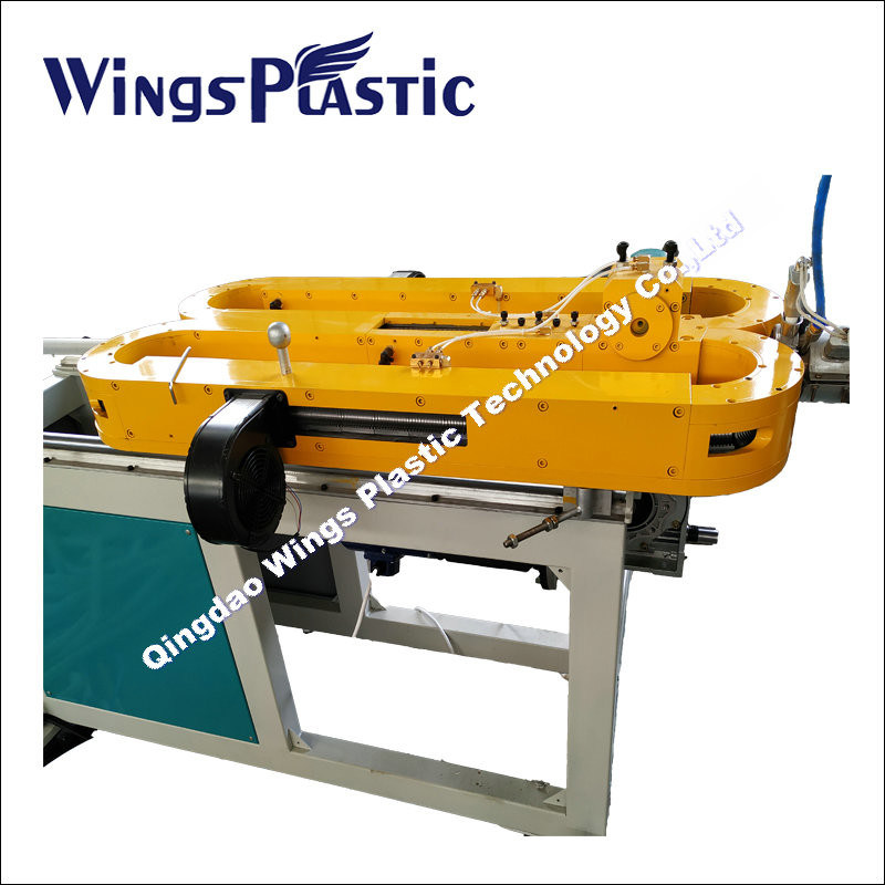 Corrugated Flexible Hose Making Machine , Plastic PE PP PVC Corrugated