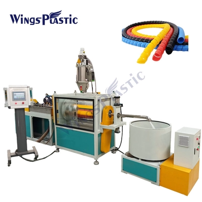 PE PP Hose Protector Making Machine / Spiral Sheath Tube Production Line / Spiral Sheath Machine