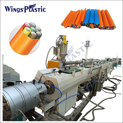 HDPE Sicon Tube Making Machine / HDPE Tube Bundle Production Line