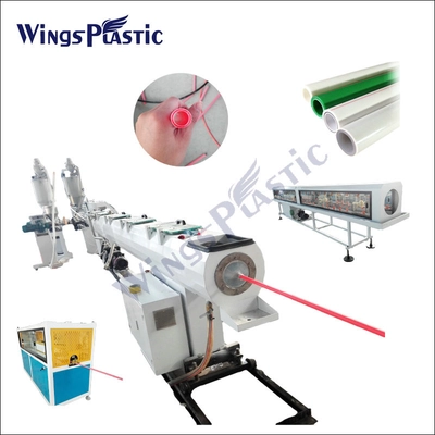LDPE / PERT Pipe Extrusion Line , Plastic Pipe Manufacturing Machine