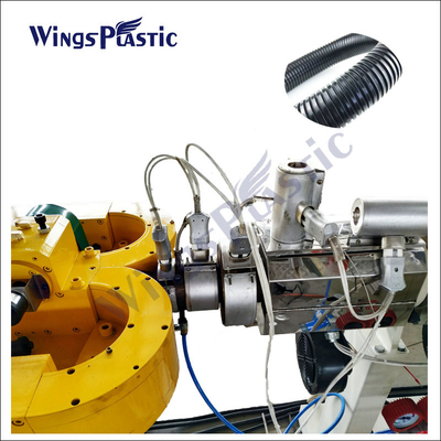 Hot Sale PP, PE, PVC, EVA, PA Plastic Corrugated Pipe Making Machine