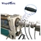 Plastic Cable Protecting Pipe Extrusion Line / PE Carbon Cable Pipe Making Machine