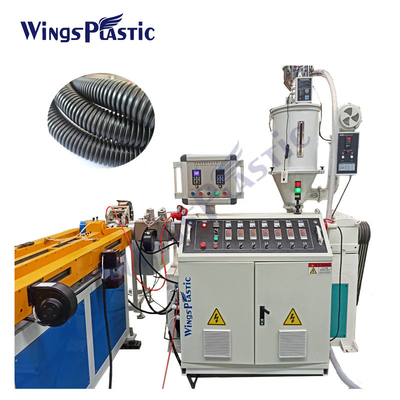 PE PP PVC Corrugated Electric Conduit Pipe Making Machine