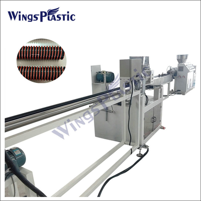 EVA LLDPE Spiral Winding Cleaner Hose / Pipe Making Machine, Plastic Pipe Extruder Line