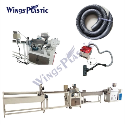 EVA LLDPE Spiral Winding Cleaner Hose / Pipe Making Machine For Sale in China