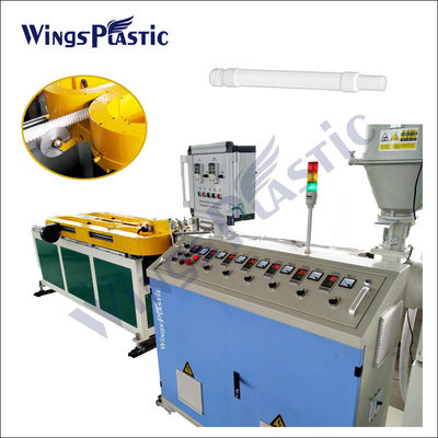 Plastic Flexible Basin Drain Pipe Machine / PP Hose Corrugator