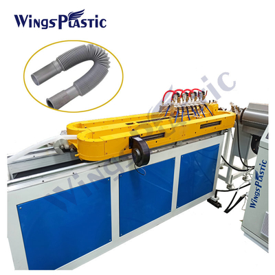 Automatic Plastic PP Materials Telescopic Pipe Making Machine Supplier