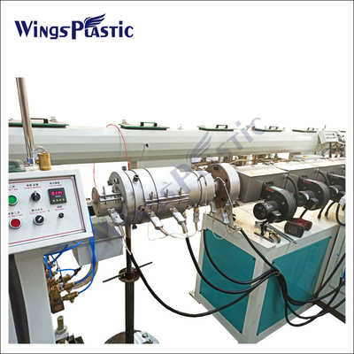 PE 80 PE 100 Materials Pipe Extruder Machine / HDPE Pipe Production Line