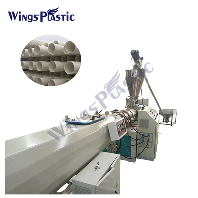 PVC Pipe Production Line / Conical Twin Screw Extruder / PVC Pipe Twin Screw Extrusion Line