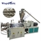 Plastic Conical Twin Screw Extrusion Line for PVC Pipe with Powder Materials
