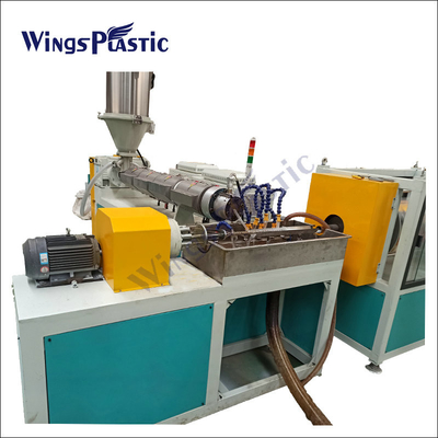 Hose Spiral Protective Wraps Making Machine / PE PP Hose Protector Extrusion Line